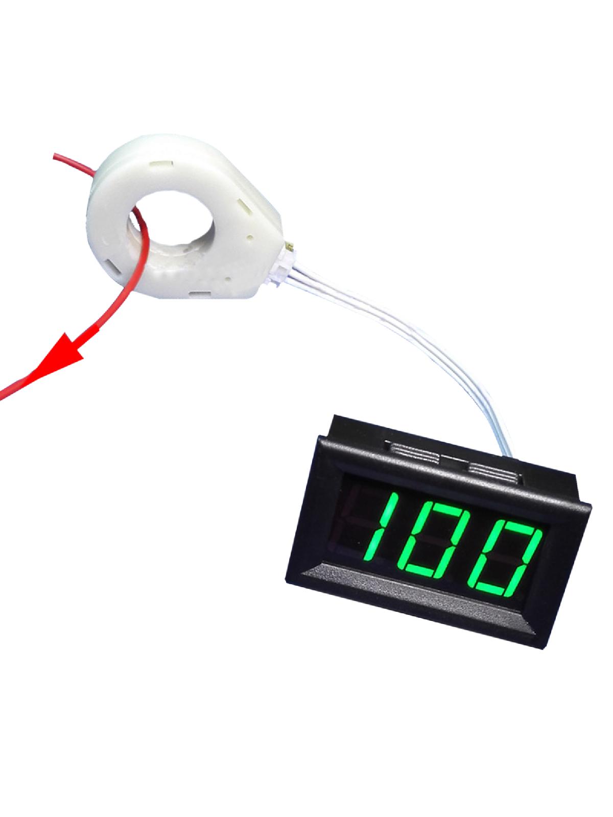 Digital Voltmeter Ammeter DC120V 50-400A Amp Voltage Current Meter Tester 3 Bits Colorful LED Display Panel