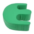 thumbnail image 3 of Dispositivo de giro para pacientes encamados, multifuncional, de cuero sintético y algodón perlado, en forma de U, color verde., 3 of 14