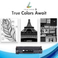 thumbnail image 2 of True Image 5-Pack Compatible Toner Cartridge with Chip for HP CF283A 83A Work with HP LaserJet Pro MFP M125rnw M126nw M126a M127fn M128fn M225dw Printer (Black), 2 of 10