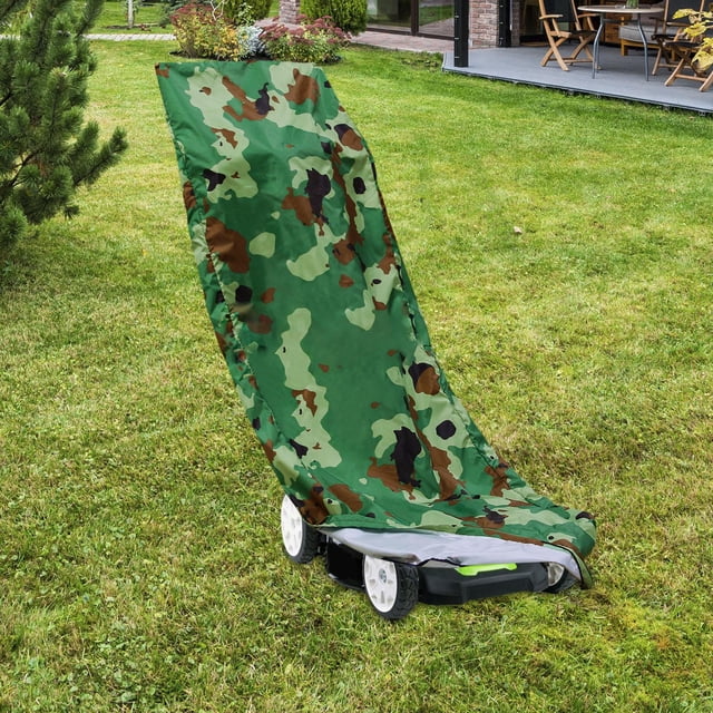 Bolsa de almacenamiento para cubierta de cortacésped, cubierta de herramientas Oxford, cubierta de Tractor para exteriores, máquina de deshierbe para Verde