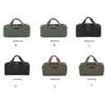 thumbnail image 2 of Soidarity Bolsas de viaje para hombre, tela de lona multiusos para exteriores, bolsa de almacenamiento de equipaje de gran capacidad gruesa, bolsas de Mochilas de mochilero Negro L Soidarity OD029727-03, 2 of 6