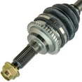 thumbnail image 2 of TRQ New Front CV Axle Shaft Assembly Driver Side LH for Protege Escort Tracer CSA82295 Fits select: 1991-2002 FORD ESCORT, 1999-2003 MAZDA PROTEGE, 2 of 5