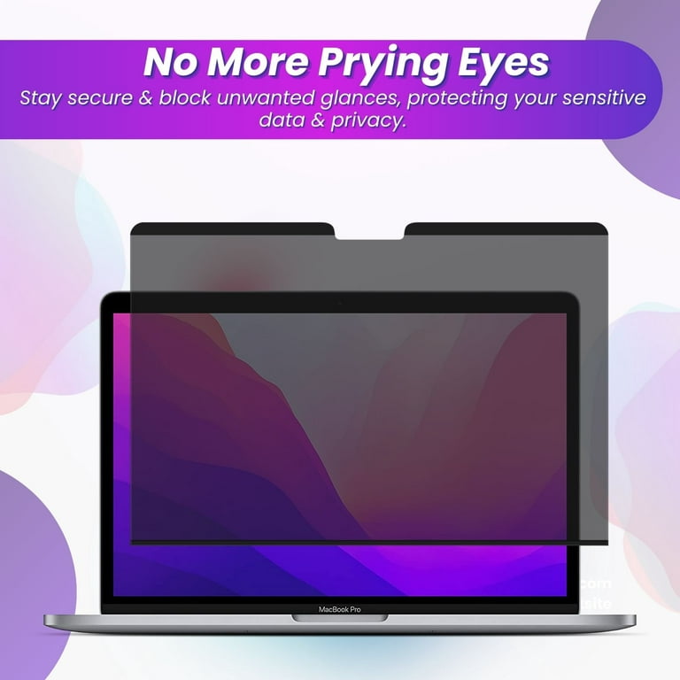 Tech Armor Magnetic Privacy Film Screen Protector for MacBook Pro