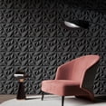 thumbnail image 4 of Art3d 20 paneles decorativos 3D de PVC para pared 30 x 30 cm, negro, 4 of 4