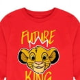thumbnail image 3 of The Lion King - Future King - Simba - Toddler & Youth Long Sleeve Graphic T-Shirt, 3 of 5