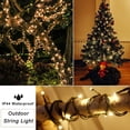 thumbnail image 4 of Zukuco Warm White Christmas Lights, 100 LED 33 ft Twinkle Fairy String Lights with for Indoor Outdoor Decor, 8 Modes Holiday Fairy Lights for Home Yard Patio Party Xmas Tree Decor, 4 of 6