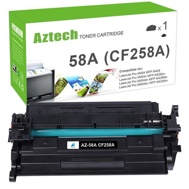 AAZTECH Compatible Toner Cartridge for HP 58A CF258A LaserJet Pro M404dn M404n M404dw MFP