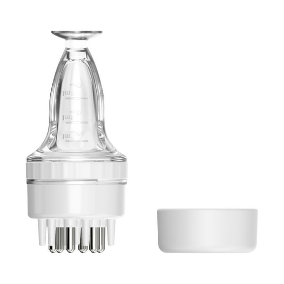 Weloille Mini Scalp Applicator, 1ml Rolling Ball Application, Guiding Fluid, Massage, Hair Care Comb, Essential Oil, and Medication Dispenser for The Head