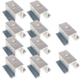 thumbnail image 1 of 10Pcs Solar Middle Clamp PV For Frame Height 25-50MM Aluminum Alloy Solar Access, 1 of 5