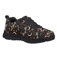 thumbnail image 4 of Uourmeti Boys Girls Halloween Shoes Bat Moon Star Walking Shoes Size 4 Mesh Sneaker Adjustable Strap Athletic Running Sport Shoe Lightweight, 4 of 7