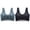 Z-11 Navy (2PCS), variant on Hwmodou Women Sports Bra 2PCS Women'S Large Strapless Lace Tank Top Underwear Thin Side Fold Side Gather Adjustable Bra Wireless Bras With Support And Lift For Woman Plue Size Bra