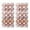 Rose gold, variant on 50% Off Clear! 72Pcs Christmas Tree Ornaments , Shatterproof Christmas Ornaments Set Decorations for Xmas Tree Balls 30mm/1.18"