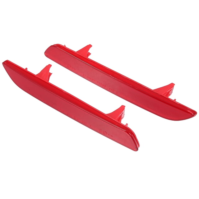 1 par de luces reflectoras de parachoques trasero 33505-SWA-J01 aptas para Honda CR-V 2010 2011 lado izquierdo derecho rojo