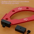 thumbnail image 4 of Router Corner Radius Template Router Radius Jig Router Corner Jig Aluminum Alloy Corner Routing Guide Set R10 R15 R20 R25 R30 R35 R40 R50 R60 T10 T20 T30 T35 T40 T50 T60 Use with Router Table, 4 of 7