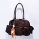 thumbnail image 2 of Bolsos de almohada de gamuza sintética estilo Inglaterra para mujer, bolsos y carteras de diseñador de lujo, novedad de 2024, colgante con letras debajo del hombro, 2 of 5