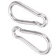 thumbnail image 3 of Gancho De Resorte, Mosquetones Clips Gancho Acero Inoxidable Usos Amplios Estructura Resistente Para Senderismo Para Montañismo, 3 of 8