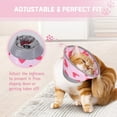 thumbnail image 5 of 1pc Soft Cat Recovery Collar,Protective Adjustable Pet Cone Collar for After Surgery,Comfortable Lightweight Elizabethan Collar, 5 of 10