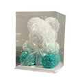 thumbnail image 2 of Oso de peluche artificial con rosas y luces | Ramo de flores con forma de oso de peluche | Regalo romántico decorativo para estante o mesa | Regalo de San Valentín, 2 of 6