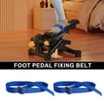 thumbnail image 3 of Visland 2 Pcs Rowing Machine Pedal Strap Adjustable Elliptical Leg Exerciser Foot Strap Under-Desk Elliptical Machine Pedal Trainer Strap Replacement, 3 of 7