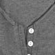 thumbnail image 5 of Fiudx Camisas para Mujer Camiseta de Manga Corta con Botones de Color Sólido con Cuello En V a La Moda de Verano para Mujer, 5 of 6