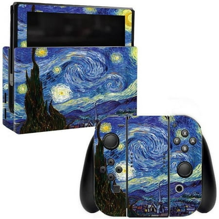 MightySkins NISWI-Starry Night Skin for Nintendo Switch - Starry Night