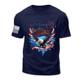 thumbnail image 6 of Rotm Independence Shirt Graphic Tees for Mens T-Shirts Men T Shirt Independence Day Printing Casual Basic Tee Tops Graphic Tees Dark Blue,S, 6 of 6