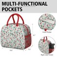 thumbnail image 6 of Womens Christmas Gift and Deer Pattern Lunch Box for Work,Insulated Lunch Bag for Women,Loncheras Para Mujer,Leakproof Adult Lunch Bag for Work,Beach,Travel,Picnic,Camping, 6 of 7