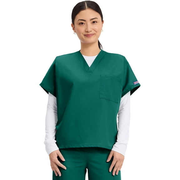 Cherokee Workwear Originals Men & Women's Scrubs Top V-Neck Tunic 4777
