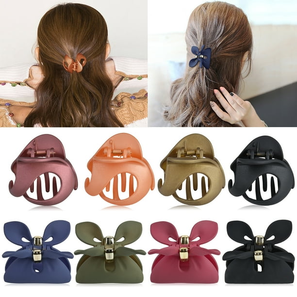 8PCS Hair Claw Creative Fashion Nonslip Jaw Clip Hair Claw Clip for