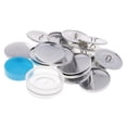 thumbnail image 5 of 10 Pieces 20mm/30mm/40mm Round Metal Cover Buttons Assembly Tool DIY Bag Cloth Buckle Button Semi-finished Products 3, 5 of 8