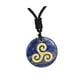 thumbnail image 1 of Colgante de piedra Yinane azul, 1 of 8