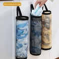 thumbnail image 2 of Kitchen Plastic Mesh Garbage Bag Organizer Dispenser Box Trash Removable Bag Bags Bag Household, 2 of 8