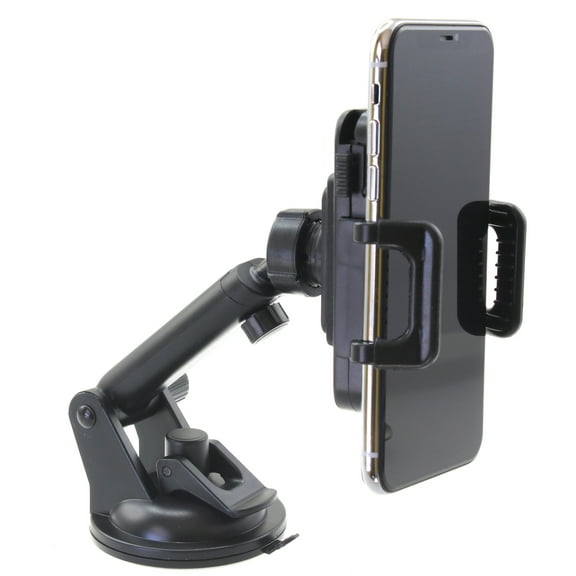 Car Mount Dash for iPhone 15/16/Plus/Pro/Pro Max/16e - Windshield Holder Telescopic Cradle Swivel Dock