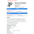 thumbnail image 2 of Water Pump - Compatible with 2003 - 2005 Ford Taurus 3.0L V6 DOHC GAS 2004, 2 of 2