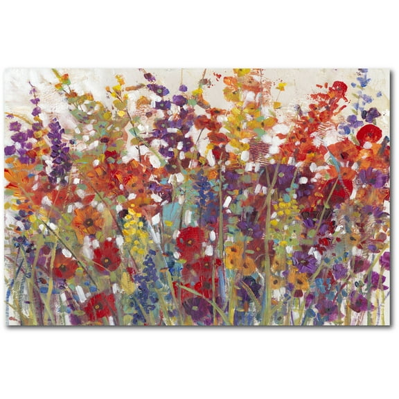 Courtside Market Variety of Flowers II 24"x36" Gallery-Wrapped Canvas Wall Art