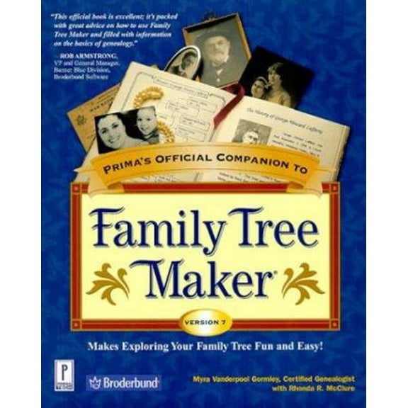 Pre-Owned Prima's Official Companion to Family Tree Maker Version 7 (Paperback) 0761521054 9780761521051
