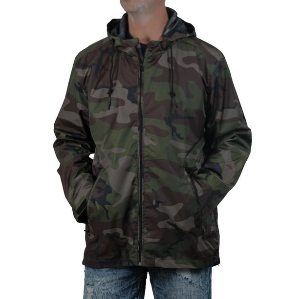 Jordan Craig - Men's Hooded Mesh-Lined Windbreaker from Jordan Craig ...