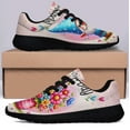 thumbnail image 3 of Mother's Day Gnome Flowers Mom Shoes Sneakers Black Size 9.5, 3 of 7