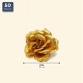 thumbnail image 4 of Silk Rose Flower Heads,150Pcs for Hat Clothes Album Decoration, Wedding Decoration (Gold), 4 of 9
