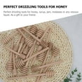 thumbnail image 5 of 10 Pcs Wooden Honey Stick Jam Stirring Sticks Honey Stir Sticks Coffe Syrup Mixing Sticks Portable Honey Stirrers, 5 of 6