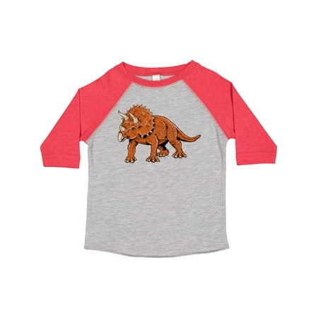 

Inktastic Triceratops Smiling Gift Toddler Boy or Toddler Girl T-Shirt