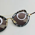 thumbnail image 3 of MIU MIU SCENIQUE Butterfly 11R Havana Purple Gold Designer Sunglasses MU11RS, 3 of 6