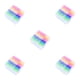 thumbnail image 2 of Tholdsy Erasers Rainbow Jelly Cute Office School Stationery Draft Art Translucent Collectibles Pencil Writing for Student Type2 NO2, 2 of 6