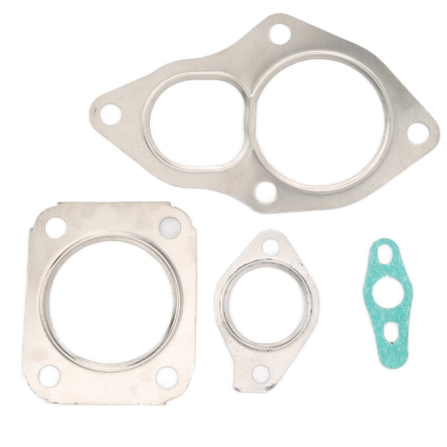 Auto Parts, Stainless Steel 4pcs Antirust Mounting Gasket Set Wearproof Corrosion Resistance For Upgrade