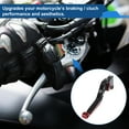 thumbnail image 3 of Short Long Brake Clutch Levers for Honda CBR600RR 2007-2016 Adjustable Motorcycle Handlebar Brake Lever Aluminum Alloy Black Handle Red End, 3 of 6