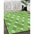 thumbnail image 2 of Ahgly Company Indoor Square Patterned Alien Green Area Rugs, 6' Square, 2 of 6