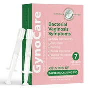 Bacterial Vaginosis Treatment - Natural Vaginal Prefilled Homeopathic Applicators for Odor, Discharge, Itching, Vaginal Microbiota Imbalance and Discomfort