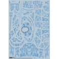 thumbnail image 4 of "Star Trek: The Next Generation" U.S.S. Enterprise NCC-1701-D Aztec Decal Set 1/1400 Scale by AMT, 4 of 4