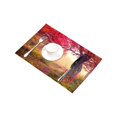 thumbnail image 3 of MKHERT Majestic Landscape with Autumn Trees in Forest Placemats Table Mats for Dining Room Kitchen Table Decoration 12x18 inch,Set of 4, 3 of 4