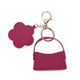 thumbnail image 3 of Unique Bargains 1 Pc Handbag Charms Keychains Durable Flower Mirror Bag Accessories Rose Red, 3 of 6
